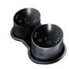 Dual aromatherapy diffuser with timer