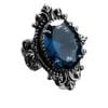 Sea blue topaz ring - Image 2