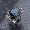 Sea blue topaz ring - Image 9